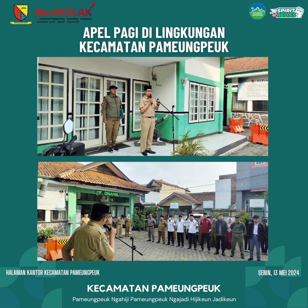 apel-pagi-kecamatan-pameungpeuk