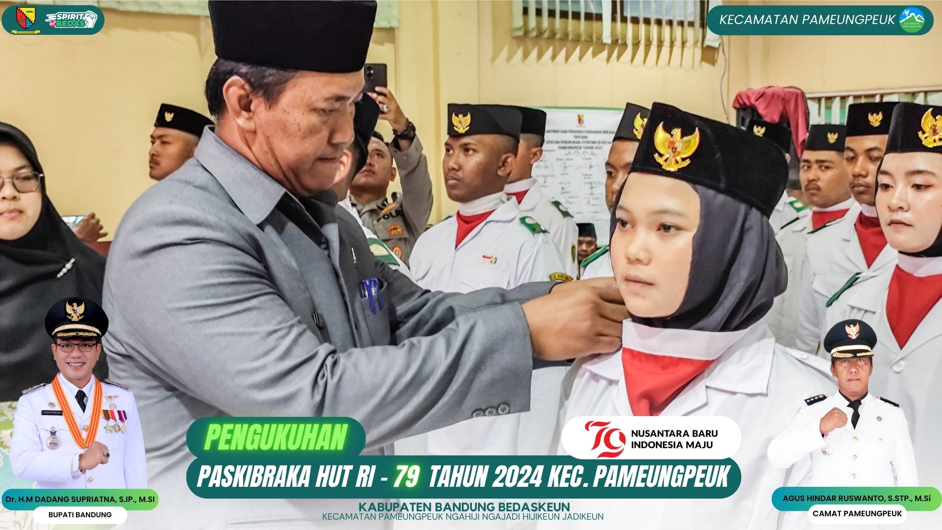 pengukuhan-paskibra-hut-ri-ke-79-kecamatan-pameungpeuk